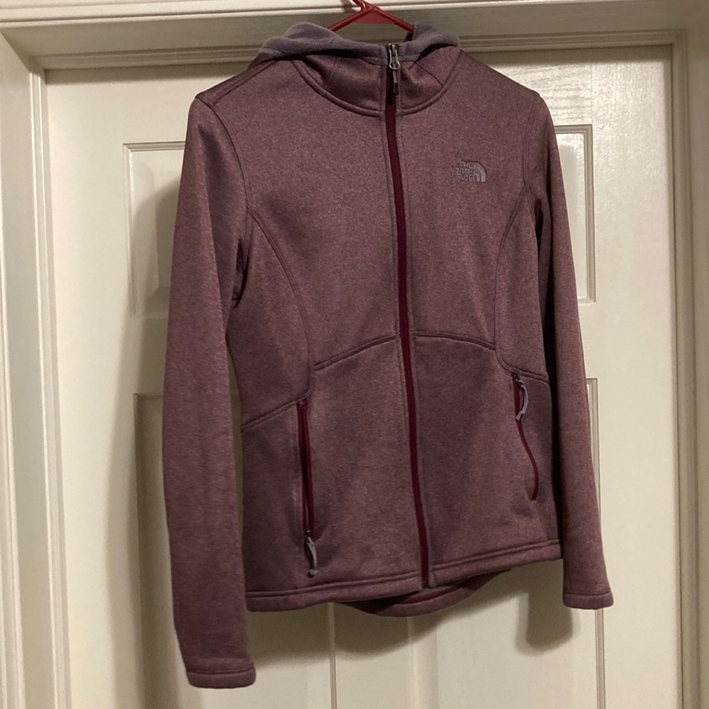The Northface purple zip up